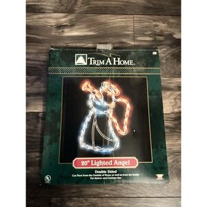 Trim A Home Vintage Christmas 20" Lighted Angel